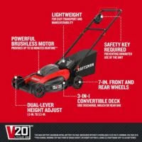 Craftsman V20 Cordless Push Lawn Mower